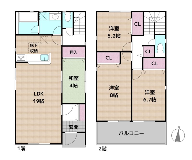 間取図・土地図
