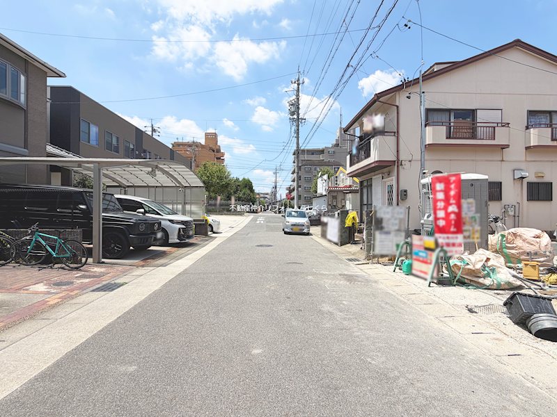 現地写真（前面道路含む現地写真）