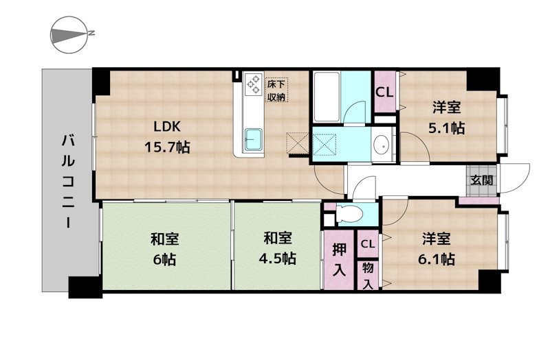 間取図・土地図