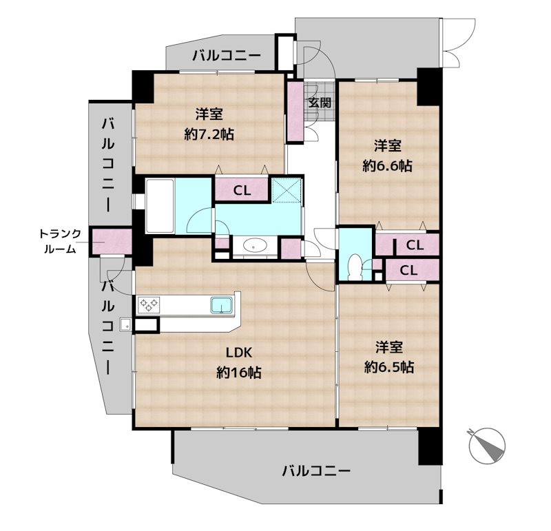 間取図・土地図