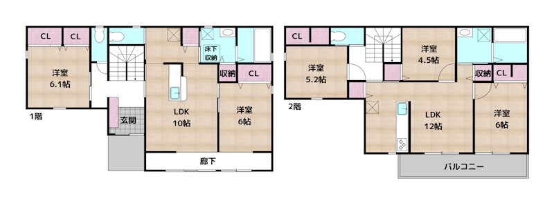 間取図・土地図