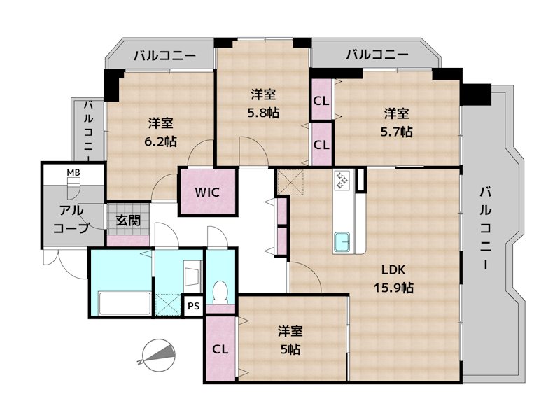 間取図・土地図