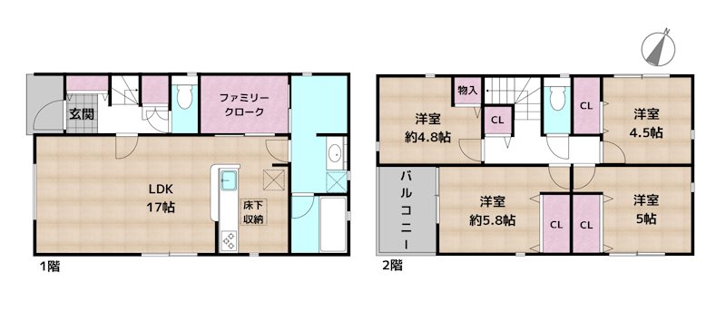 間取図・土地図