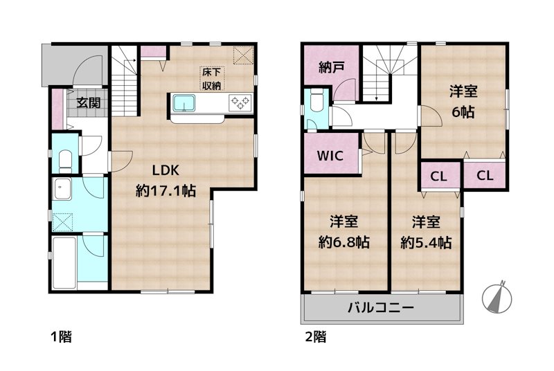 間取図・土地図