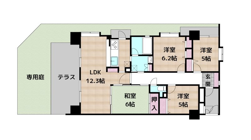 間取図・土地図