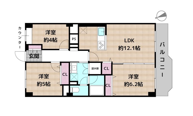 間取図・土地図
