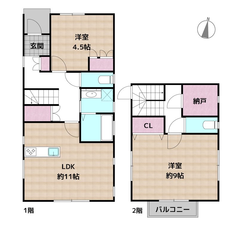 間取図・土地図