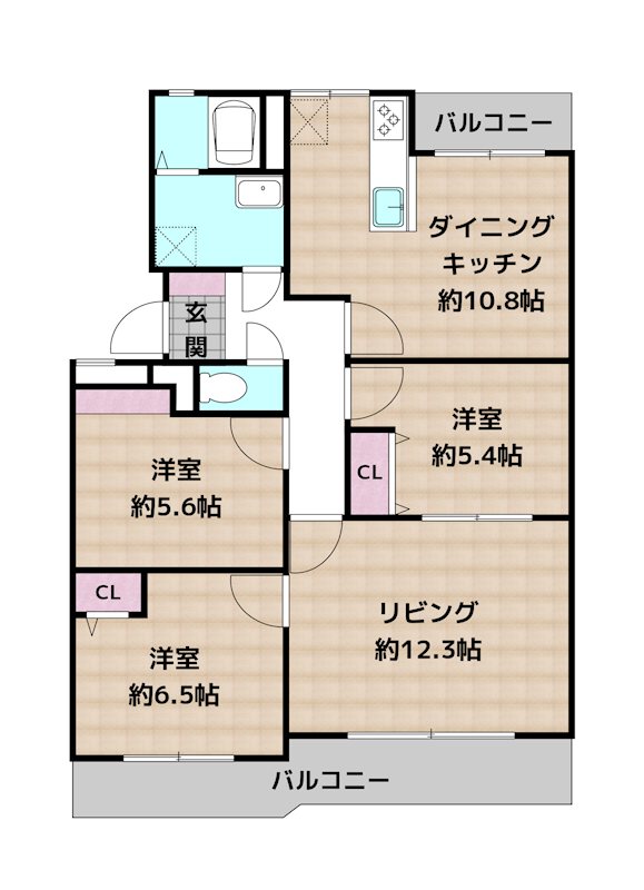 間取図・土地図