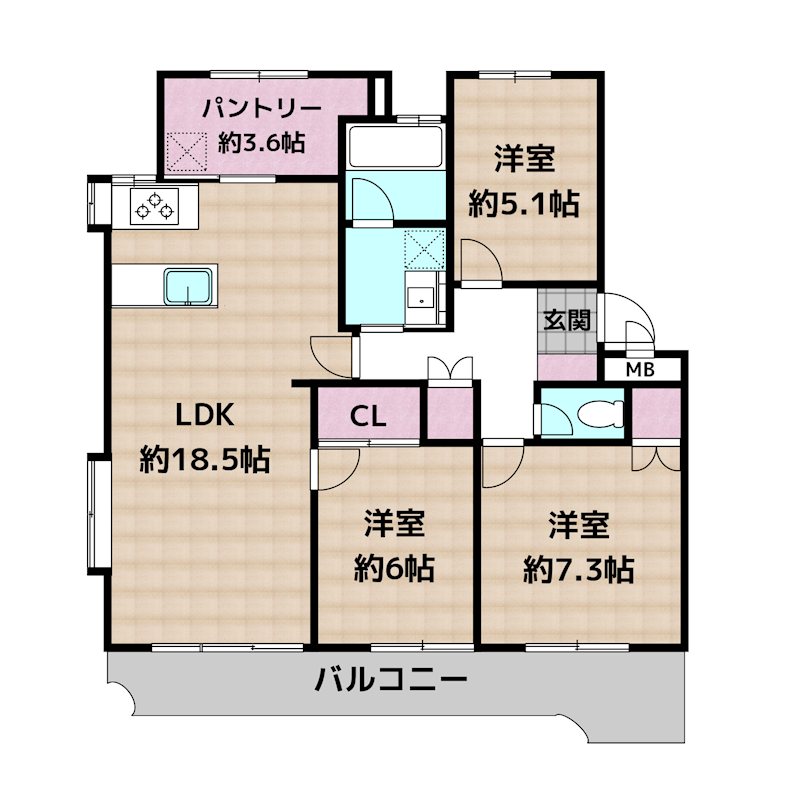 間取図・土地図