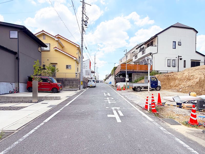 現地写真（前面道路含む現地写真）