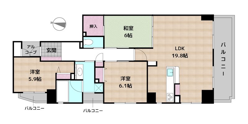 グリーンベル杁ヶ池公園の図面