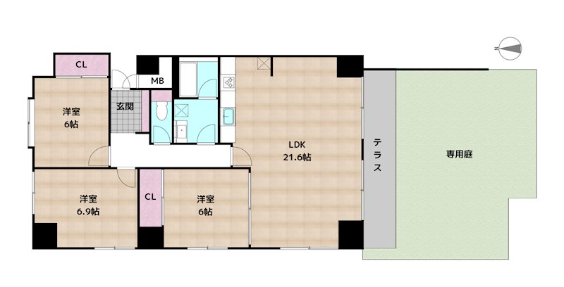 間取図・土地図