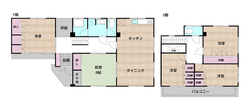 間取図・土地図