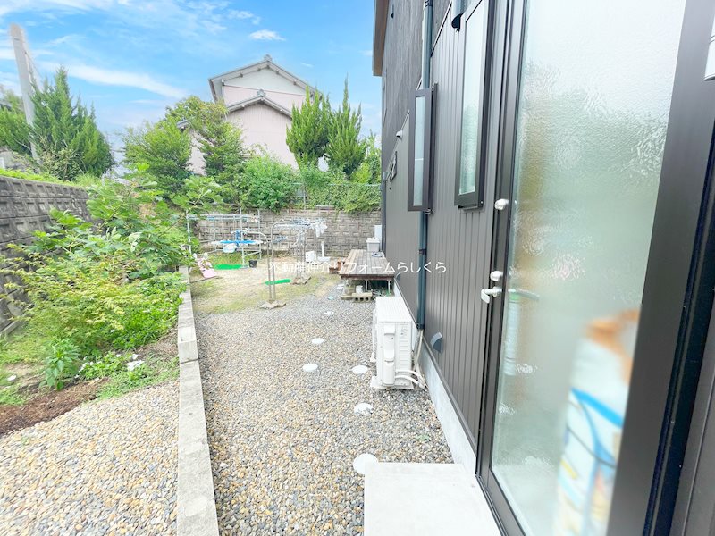 現地写真（庭）