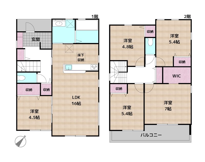 間取図・土地図
