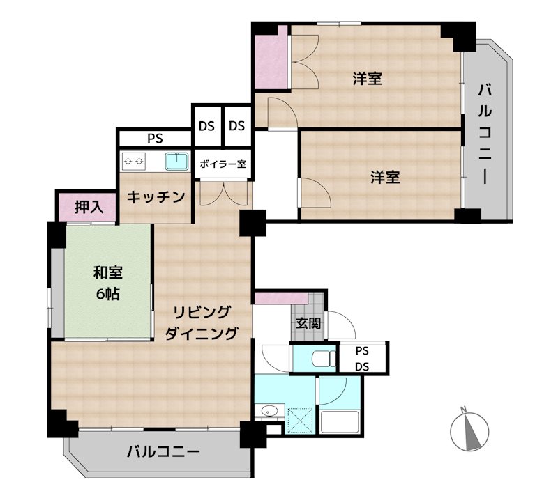間取図・土地図