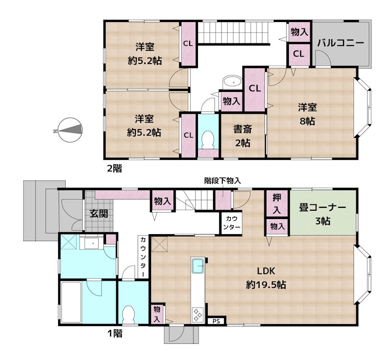間取図・土地図