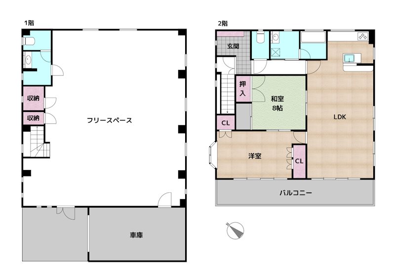 間取図・土地図