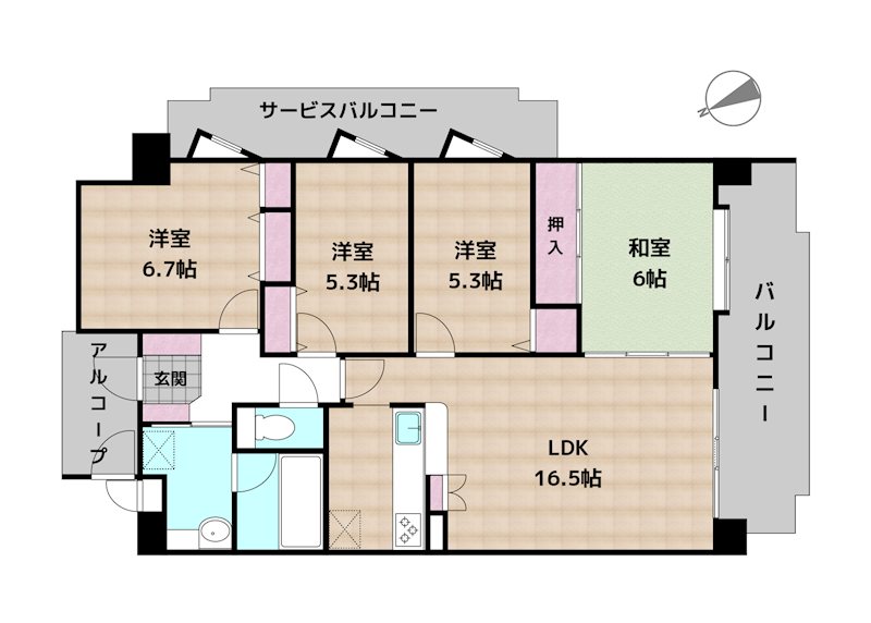 間取図・土地図