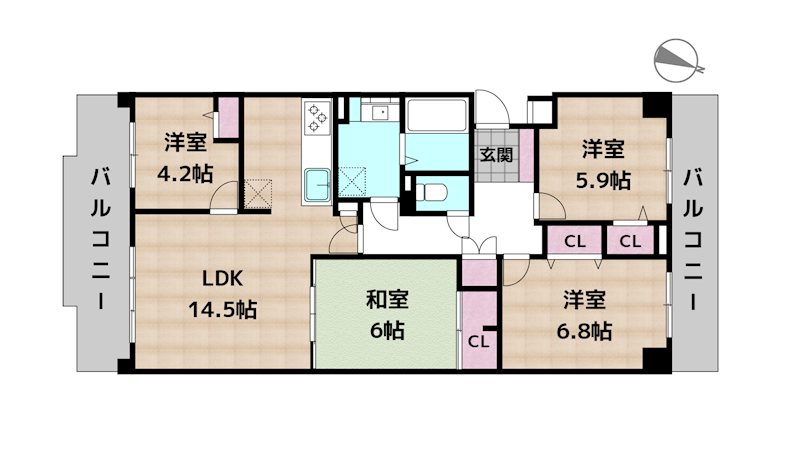 間取図・土地図