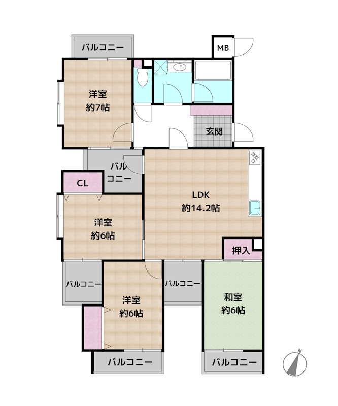 間取図・土地図