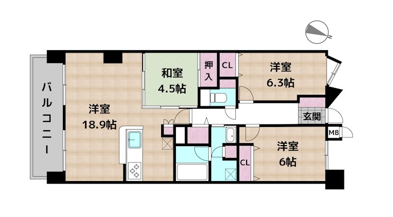 間取図・土地図