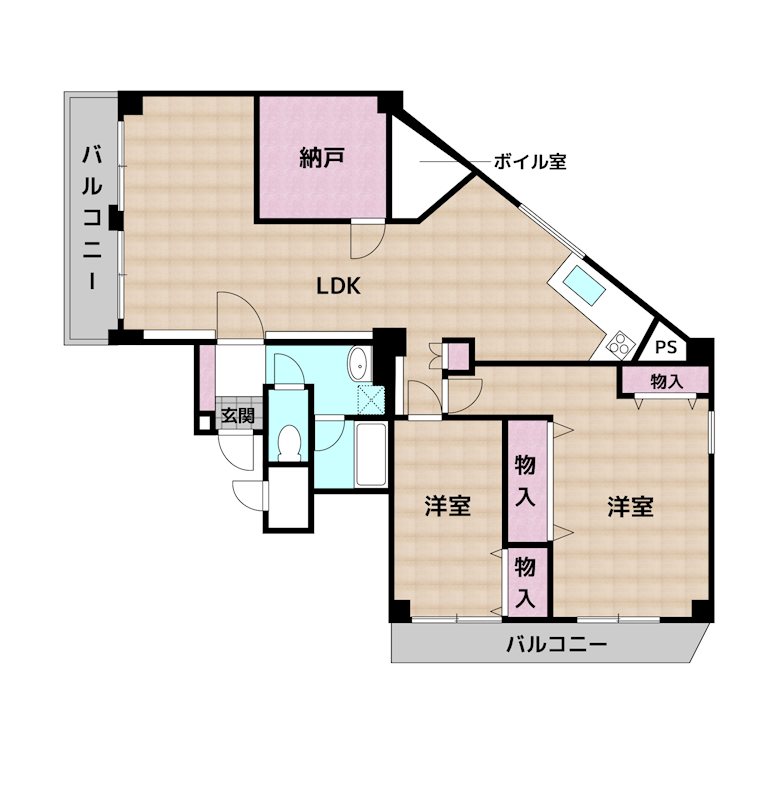 間取図・土地図