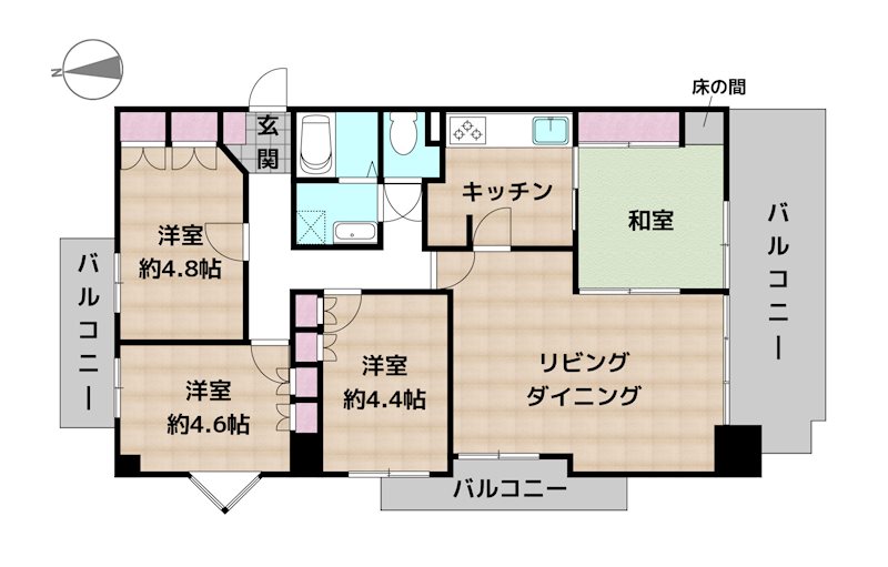 間取図・土地図