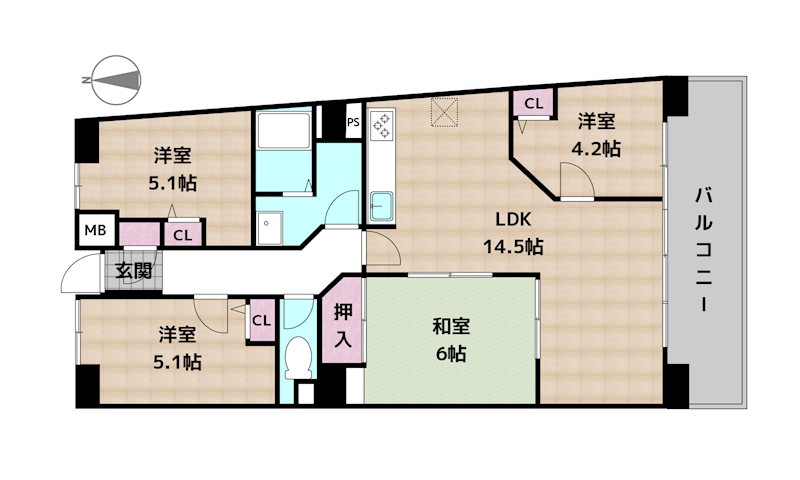 間取図・土地図