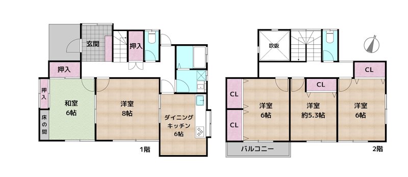 間取図・土地図