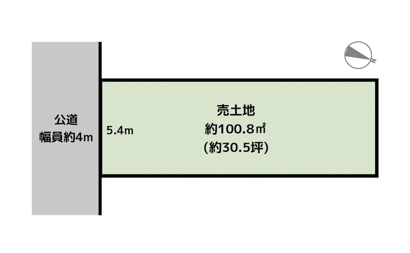 名古屋市守山区太田井 土地の図面