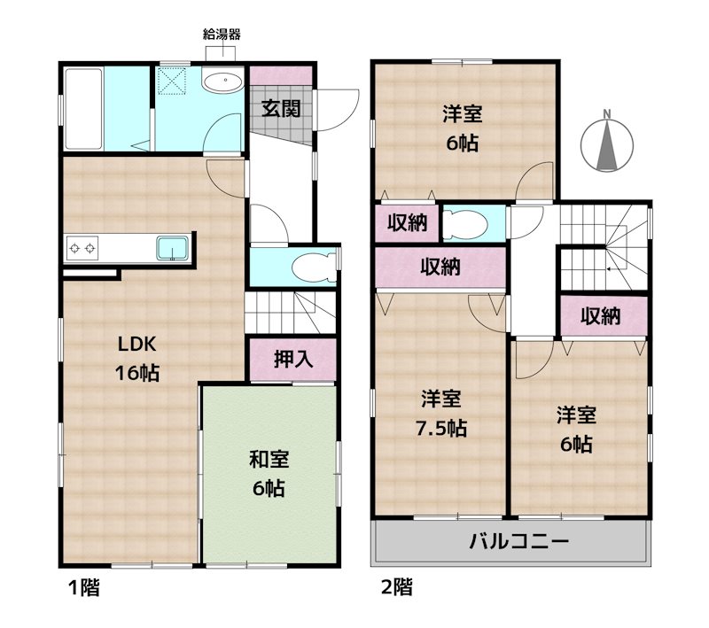 間取図・土地図