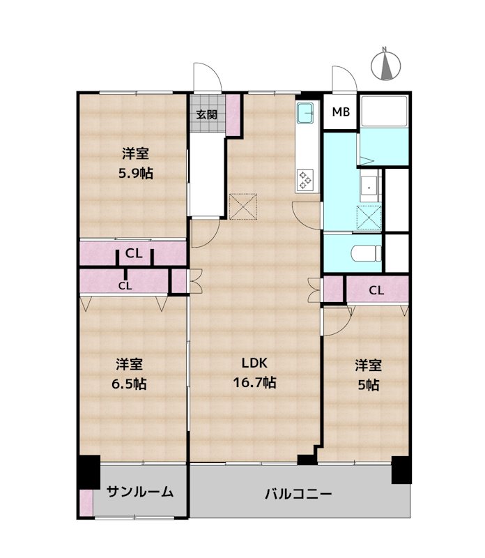 間取図・土地図