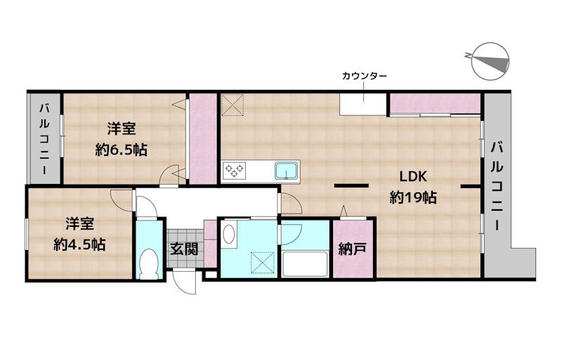 間取図・土地図