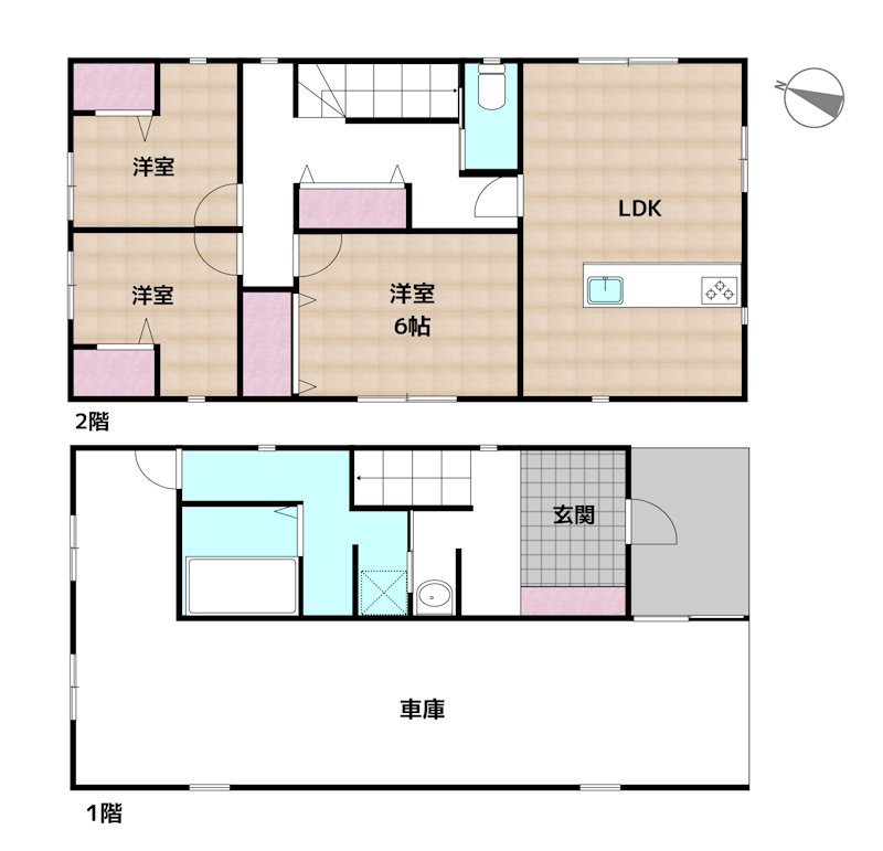 間取図・土地図