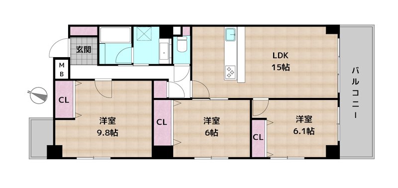 間取図・土地図