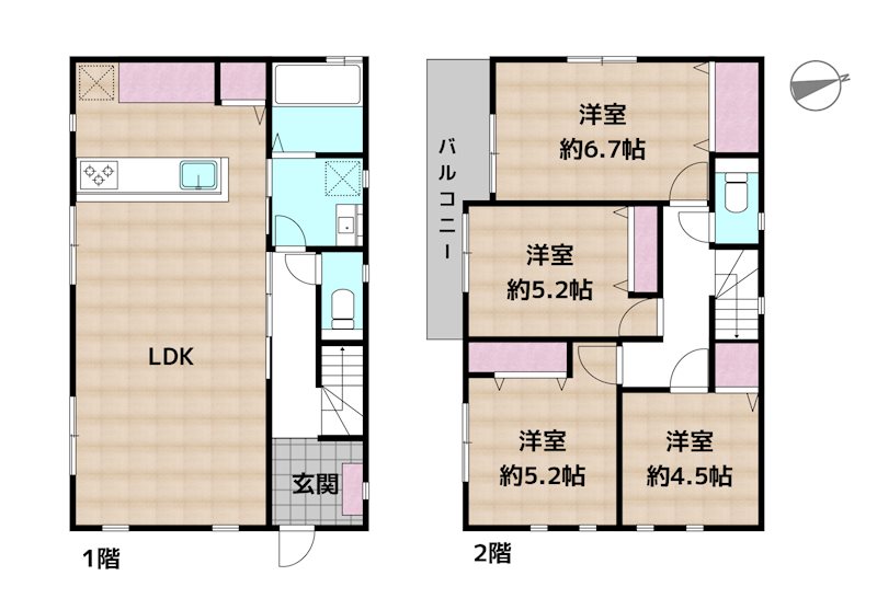 間取図・土地図
