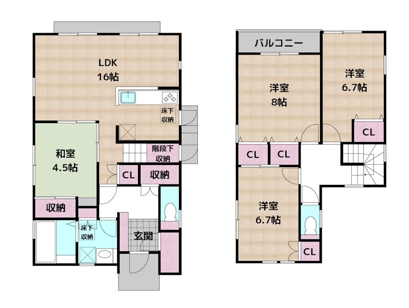 間取図・土地図
