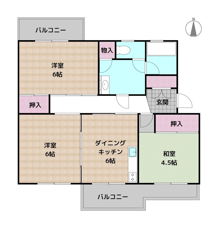 間取図・土地図