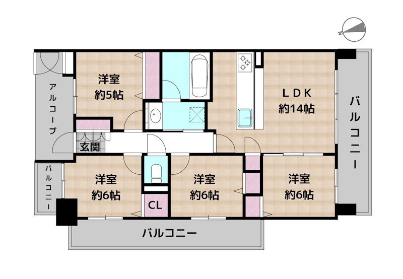 間取図・土地図