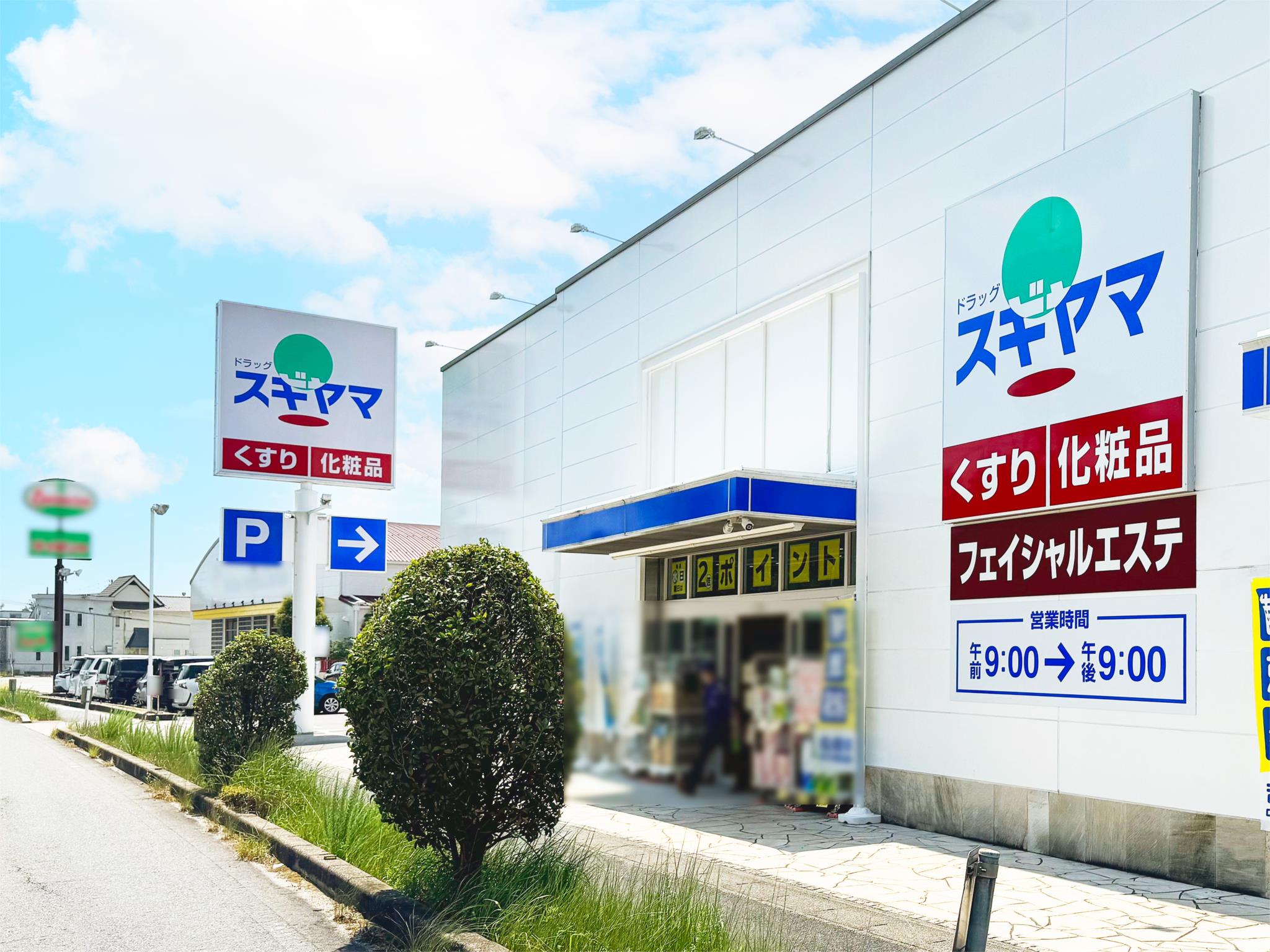 ドラッグスギヤマ　竹の山店