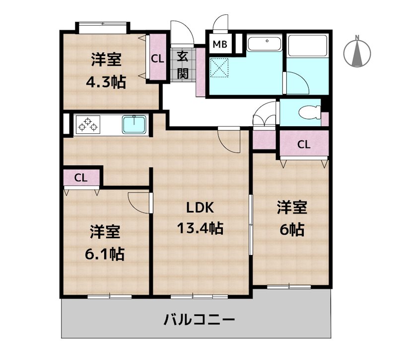 エスポア大森の図面