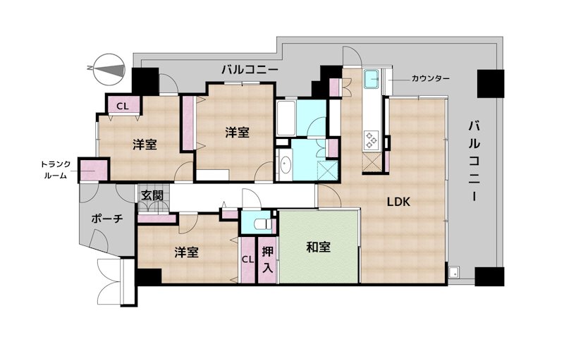間取図・土地図