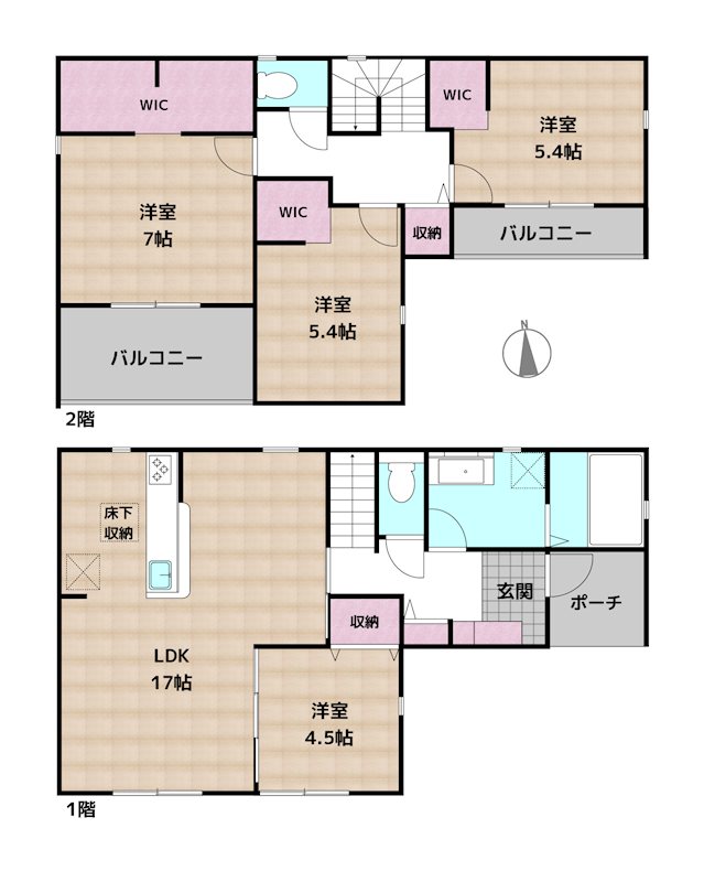 間取図・土地図