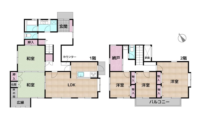 間取図・土地図