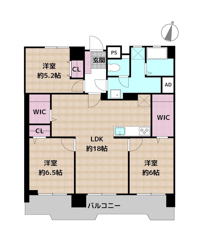 四軒家住宅の図面