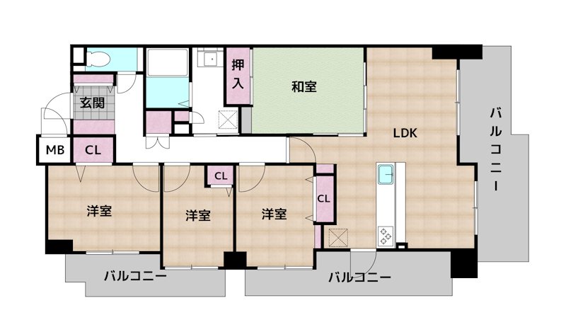 グランドメゾン小幡緑地の図面